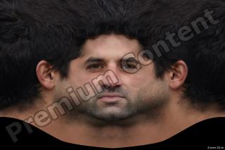 0002 Man head premade texture 0002